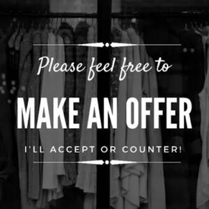 Make an Offer Sign - Shop Policy